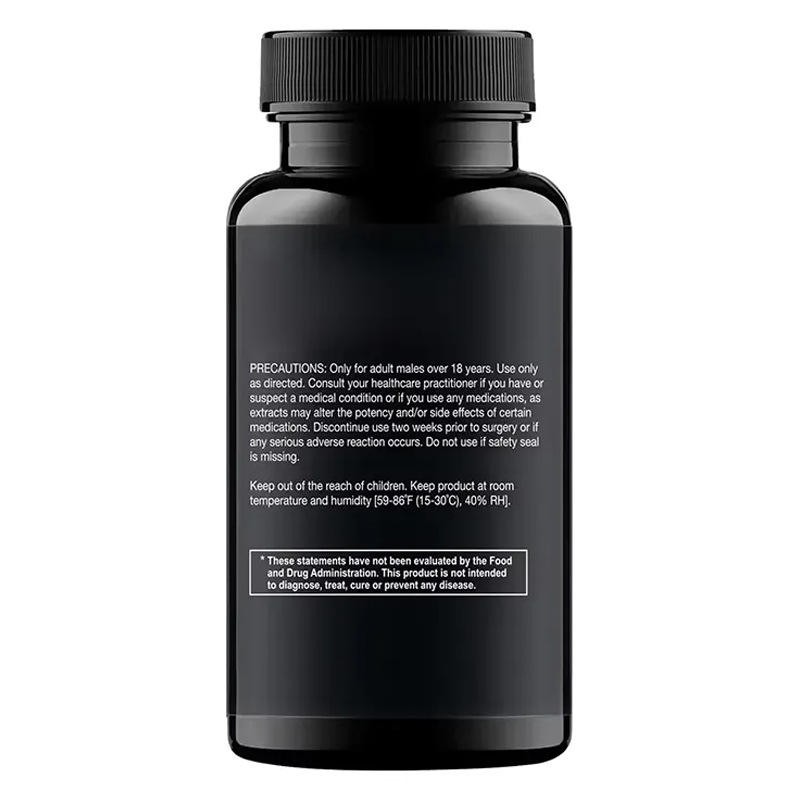 OEM Men's Prostate Health Capsules with Saw Palmetto Blend for Normal Urination and Vitality Support