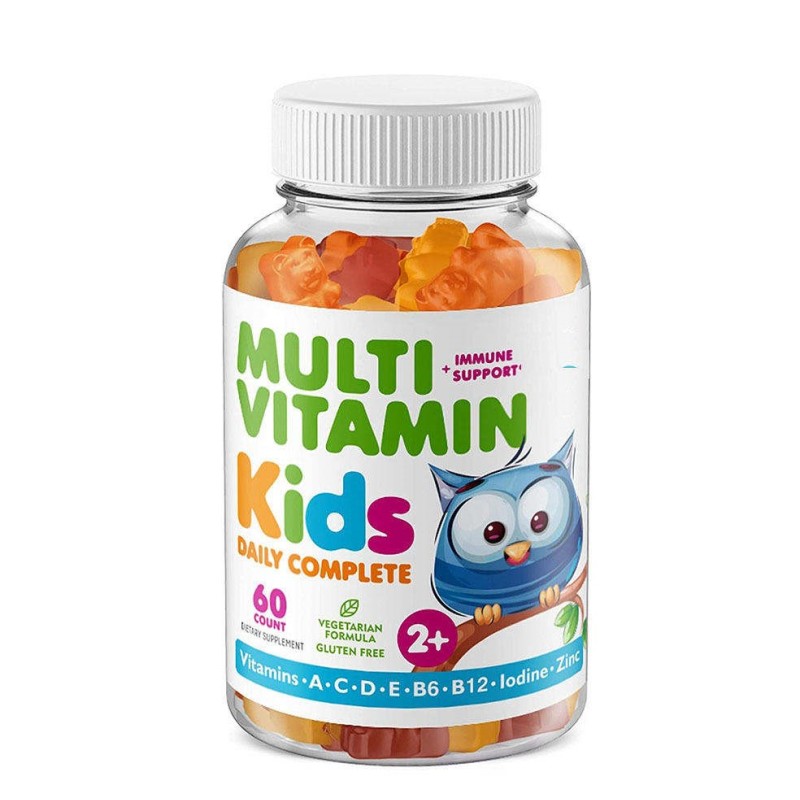 Sugar-Free Multivitamin Gummies for Kids and Adults Essential Vitamins for Daily Immunity and Growth Not for Pregnant Women