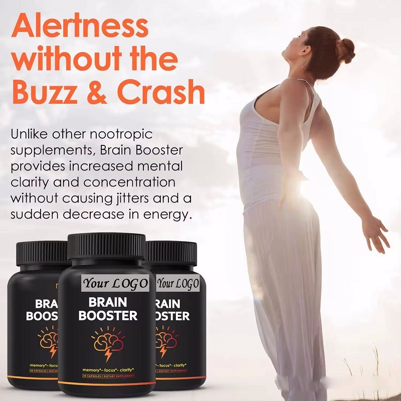 Manufacturers Wholesale Brain Health Focus Supplements Effective Capsules for Adults' Health Not for Pregnant Women
