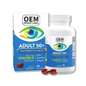 Lutein & Zeaxanthin Softgels - Marigold Extract, Blue Light Protection for Screen Users