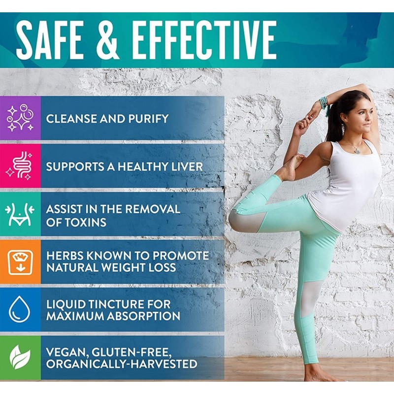 Advanced Liquid Weight Loss Supplement with Apple Cider Vinegar and Garcinia Cambogia Oral Vitamins for Metabolism Boosting