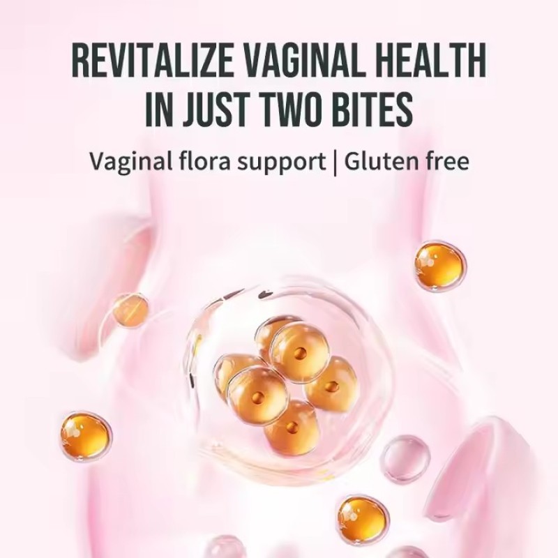 Premium Women's Health Gummy Vitamins Organic PH Balance Vaginal Herbal Extract Antioxidant Probiotics