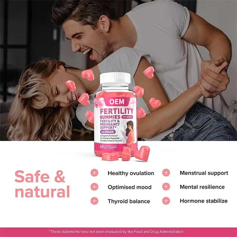 Prenatal Vitamin Gummy Supplement Inositol Vitamin B6 Folic Acid Supports Healthy Pregnancy