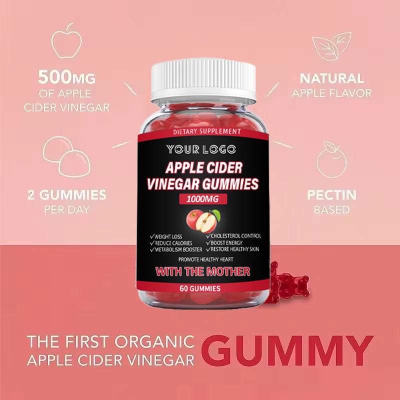 Natural Organic ACV Keto Gummies with Vitamin B12 - Weight Loss Metabolism Booster Digestion Support for Adults Vegetarian