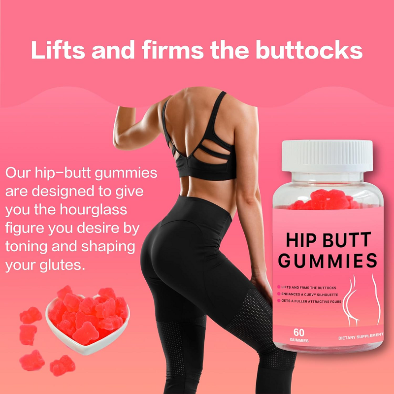 Hot Selling 60pcs Glutathio Collagen Gummy Healthcare With Vitamins Supplement for Skin Health Support