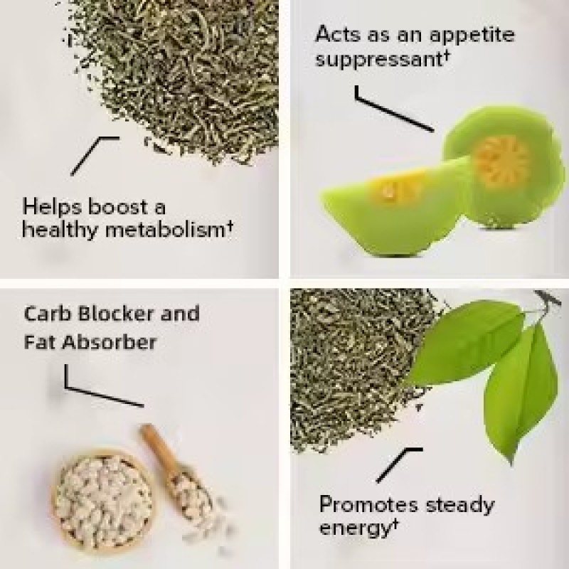 Fat Burner Slimming Gummy Garcinia Cambogia White Kidney Bean Extract Appetite Suppressant Vegan Green Coffee