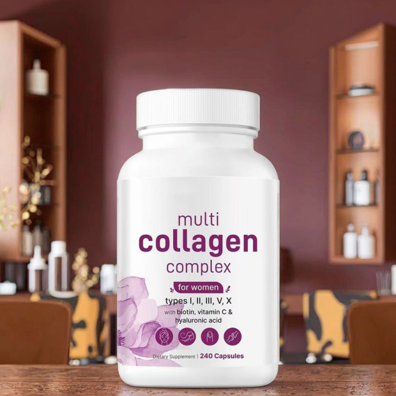 Pure Marine Collagen Capsules Support Skin Elasticity and Burn Fat Capsules