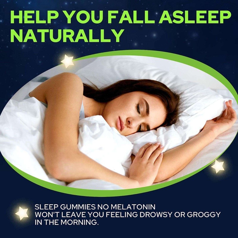 OEM/ODM Private Label Vegan Melatonin Gummies for Sleep Aid and Relaxation