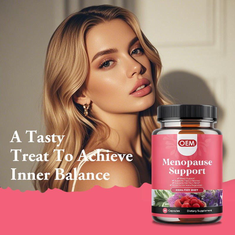 Health Supplements Female Hormone Balance Capsules Herbal Extracts Menopause Support Capsules