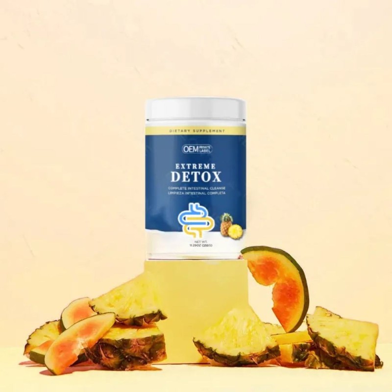 Premium Detox & Weight Loss Powder 200g - Fast Acting Formula with Green Tea Extract