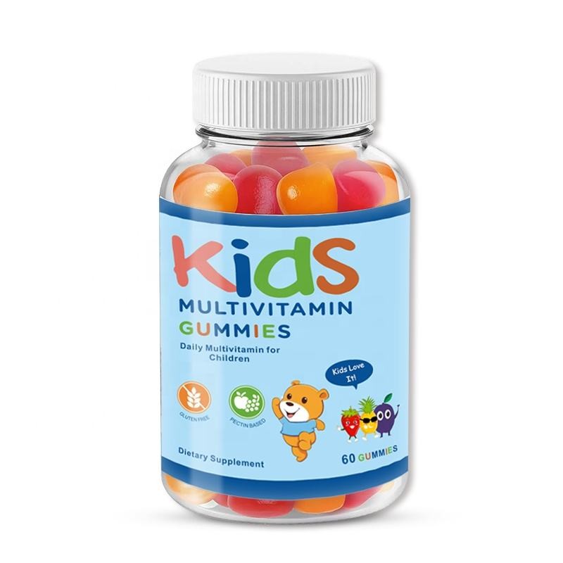 Kids DHA Multivitamin Gummies - Vegan, Pectin-Based, Gluten-Free Children's Supplement