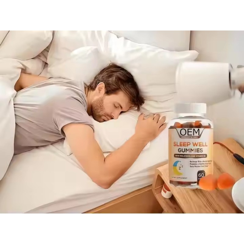 Factory Price Better Sleep Health Sugar-free Melatonin Tablets and Gummies for Children and Adults