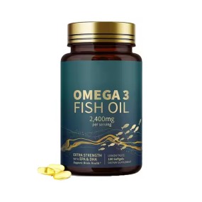 Top Rated Best Small Omega 3 Fish Oil Softgel Capsules High Potency EPA & DHA with Custom for Heart & Brain Health