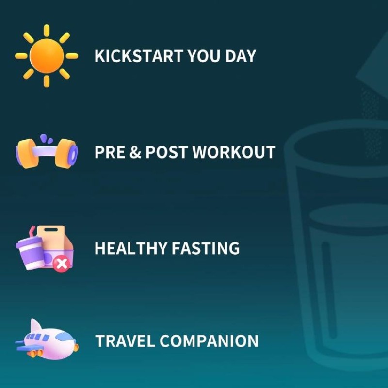 Sugar-Free Electrolyte Powder|Travel Portable Fast Hydration Drink