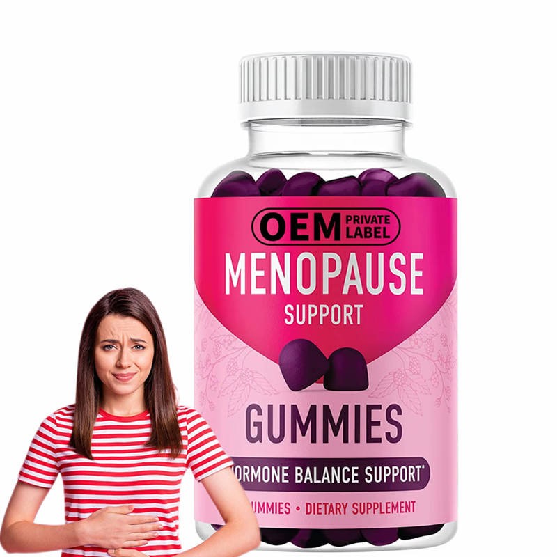 Organic Menopause Support Gummies 60Pcs - Hormone Balance & Hot Flash Relief