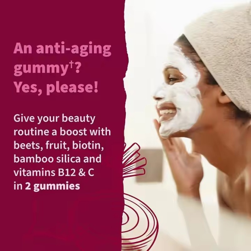 OEM/ODM/OBM Beet Root Soft Chews Gummies Red Beet Nitric Oxide Herbal Energy Boost Immune Support Chewable Candy