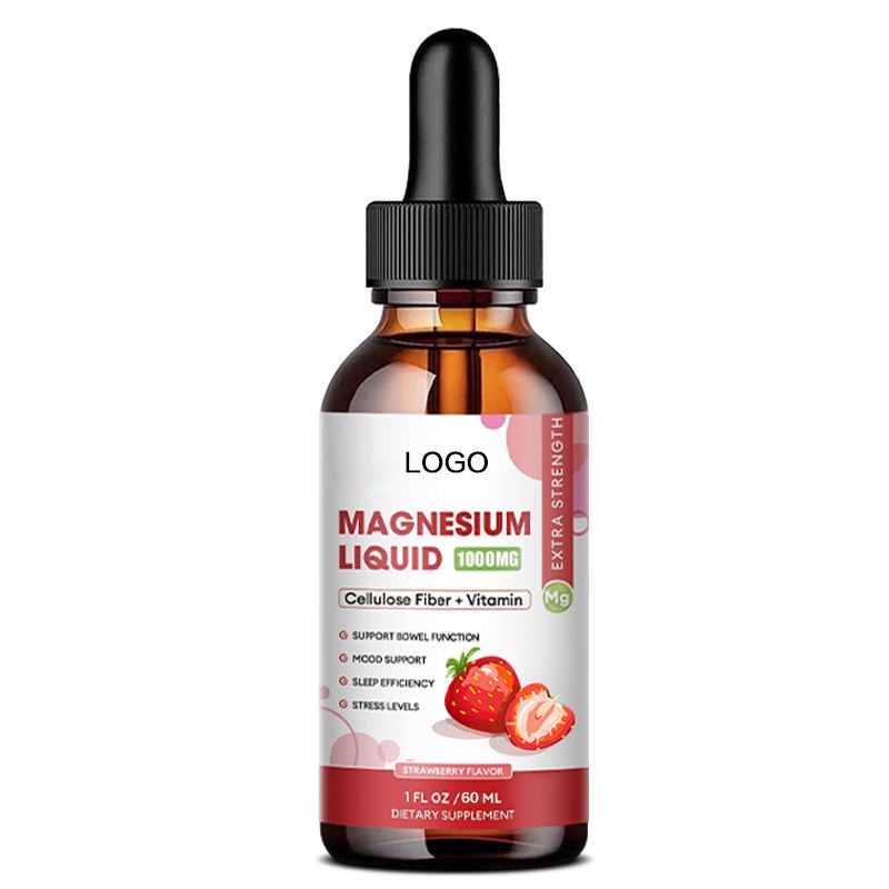 Liquid Magnesium Citrate Drops with CoQ10 & Ashwagandha