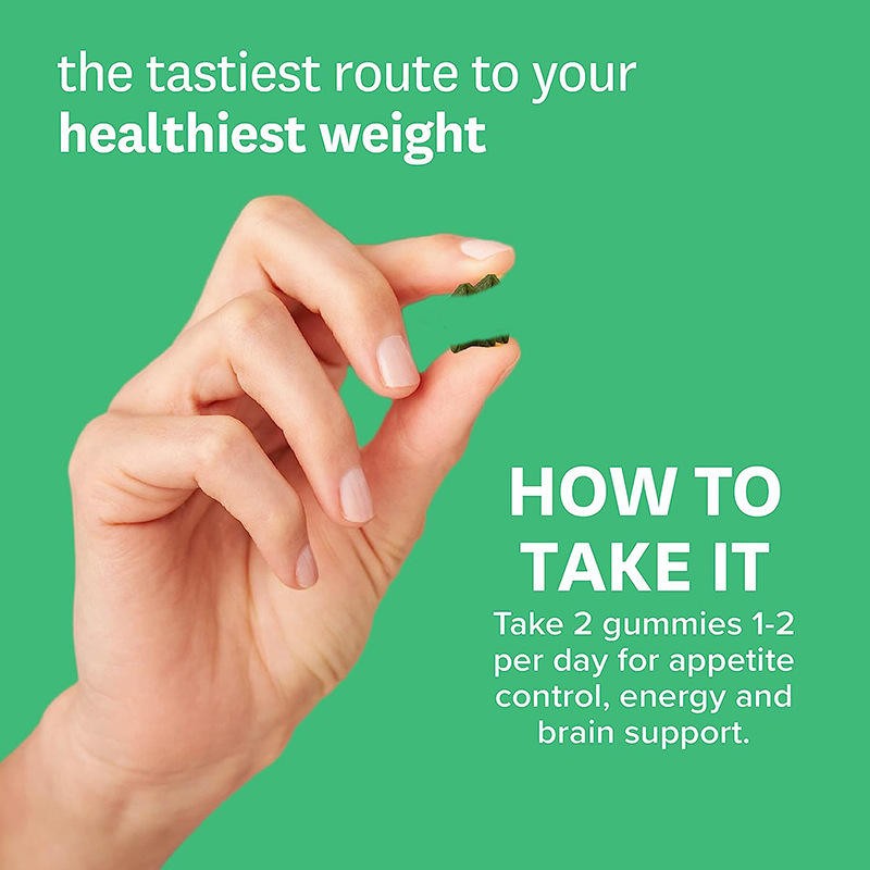 Fat Burner Gummies & Green Tea Energy Boost Food Grade Supplement for Weight Loss & Vitality