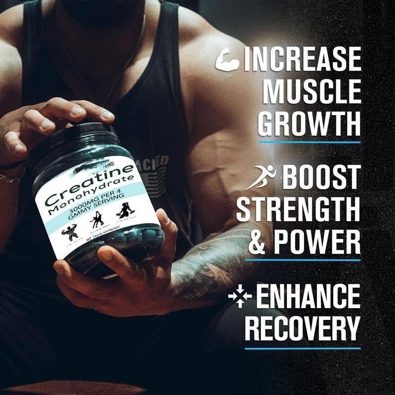 Pure Creatine Monohydrate - Pre-Workout Muscle Fuel & ATP Support