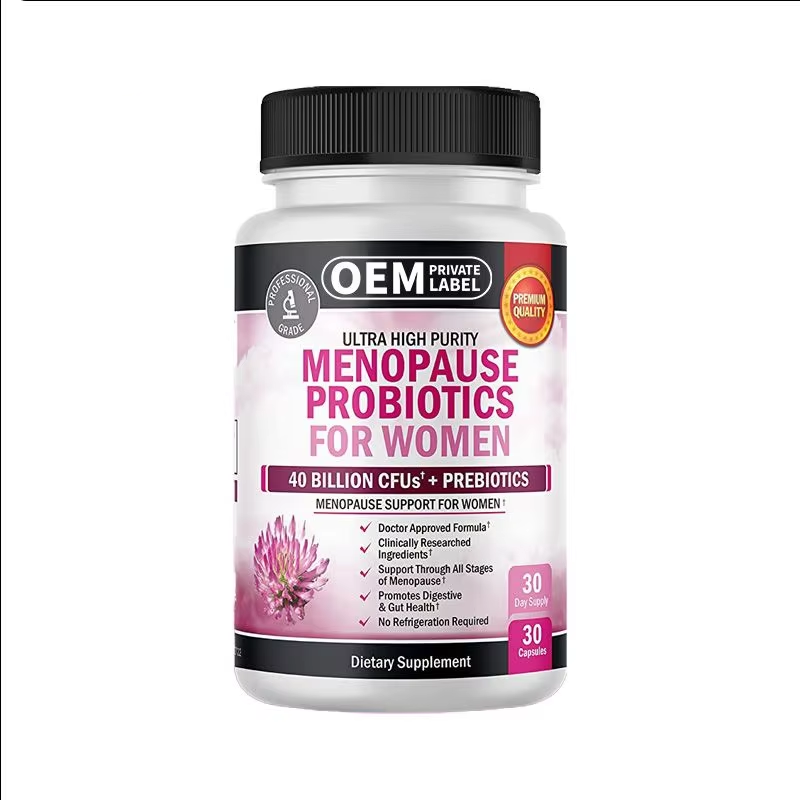 OEM Probiotic Capsules for Menopause Relief and PMS Support
