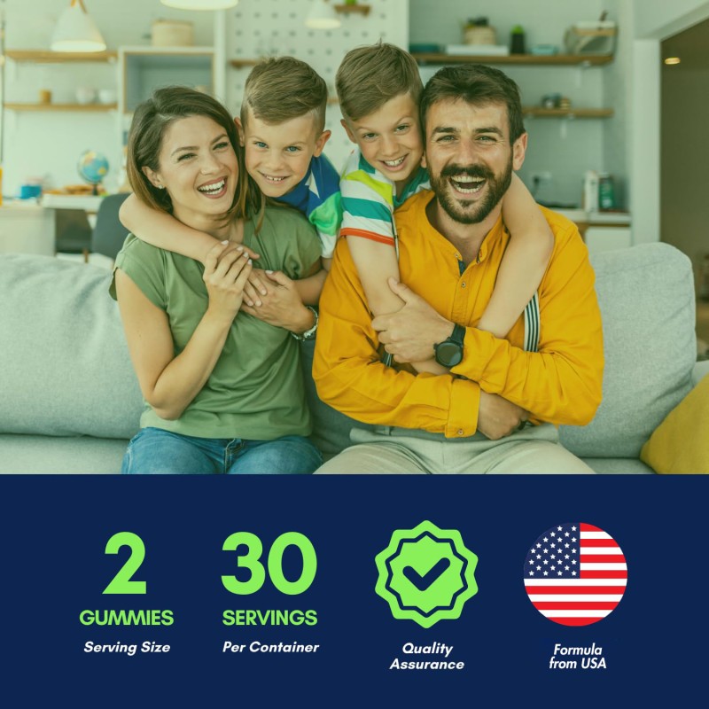 Premium Zeolite Detox Gummies with Chlorella and Milk Thistle for Heavy Metal Cleansing 60 Gummies