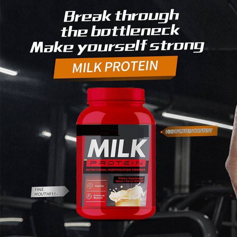 OEM Vanilla Enhance Protein Powder Supplement Muscle Milk Protein Nuritional Fortification Powder Isolate Whey Protein Powder