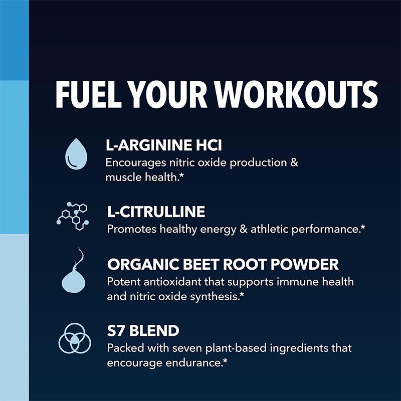 OEM/ODM Nitric Oxide Boosting Pre & Post Workout Powder with L-Arginine, L-Citrulline, and Organic Beet Root