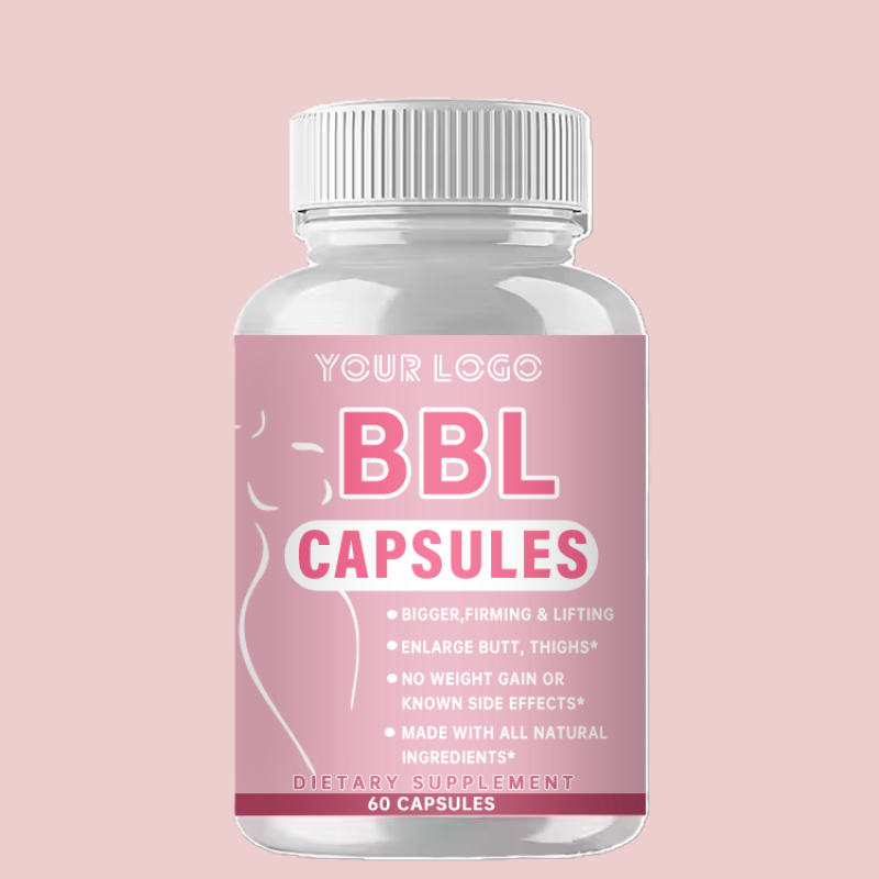 Natural Maca Fenugreek Wild Yam BBL Capsules for Booty Growth Lifting Firming Glute Enhancer Herbal Supplement Adult Women