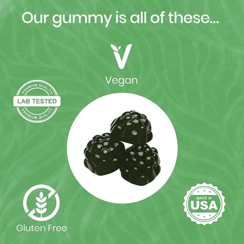 Custom OEM Chlorophyll Gummies - Sugar-Free Immune Support & Detox Supplement