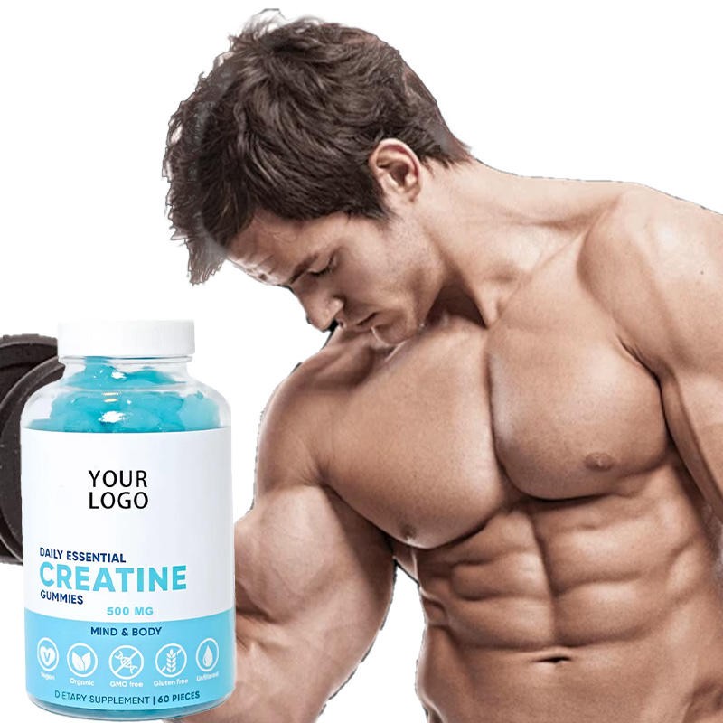 Creatine Monohydrate Gummies  - Boost Muscle Strength & Fast Recovery, Sugar-Free for Daily Workout Support