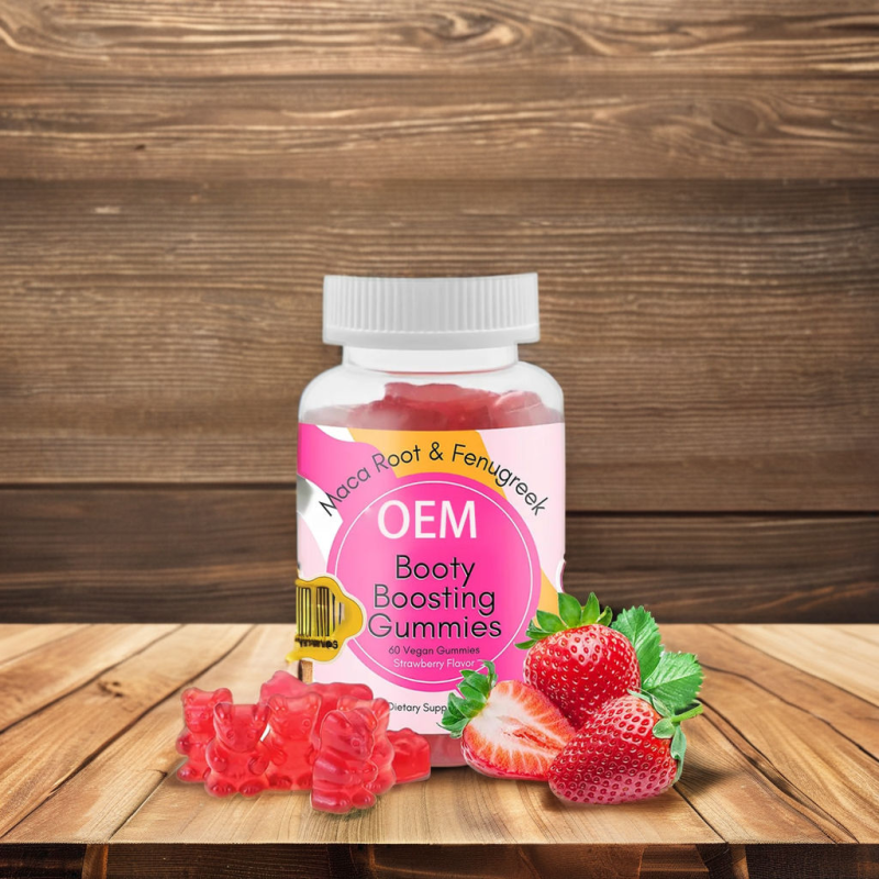 Premium Buttock Enhancement Gummies - OEM ODM Booty Boosting Supplement
