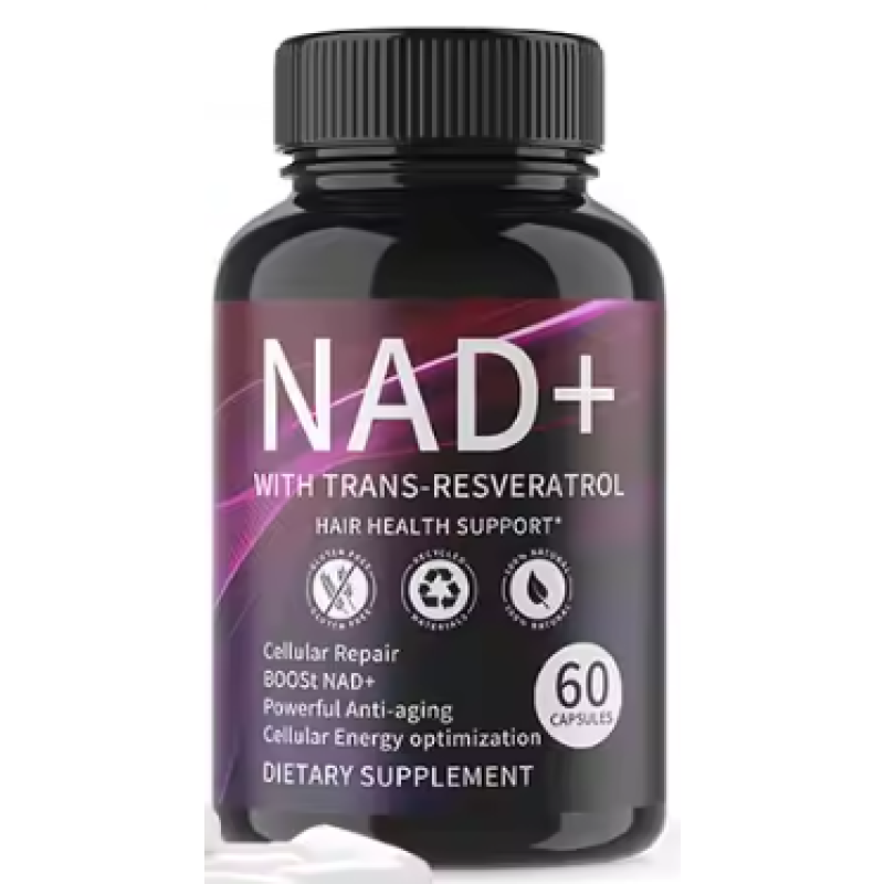 OEM/ODM Hot Selling Formula Nad+with Resveratrol Capsule Support NAD Capsules Supplement