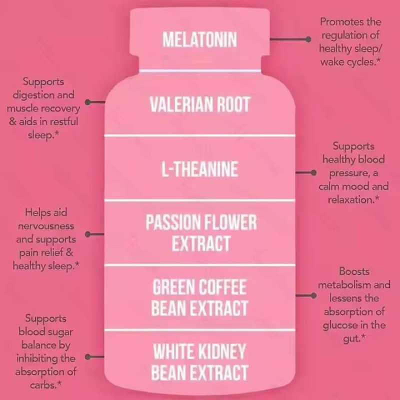 Private Customization Premium Detox & Health Cleanse Supplement Capsules Natural Vitamins for Optimal Wellness