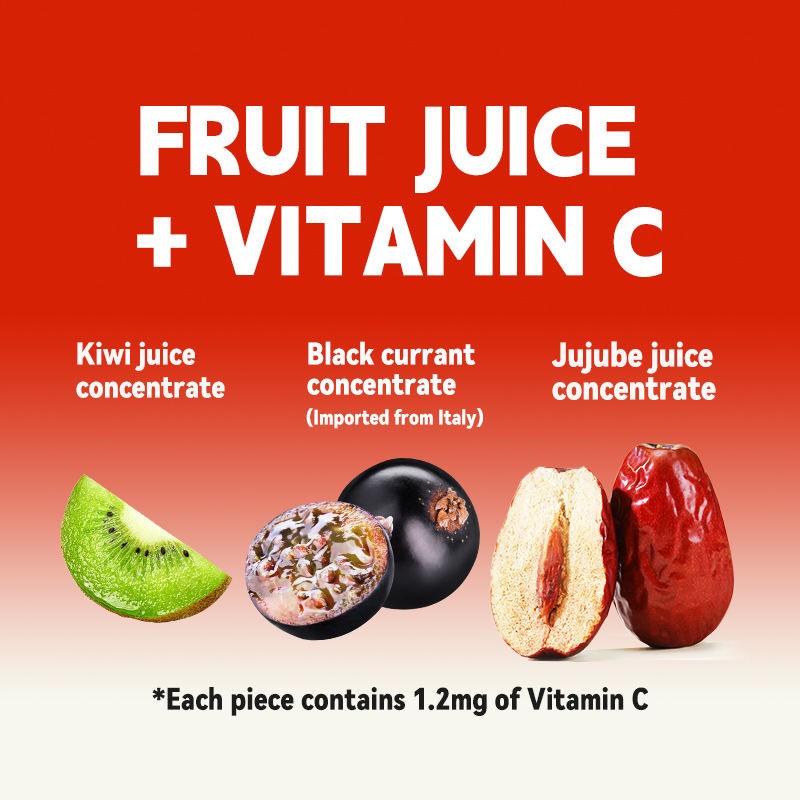 Vegan Iron Gummy Vitamin Supplement VC DHA Adult Children Blood Wash Agent Immune Health Supplement