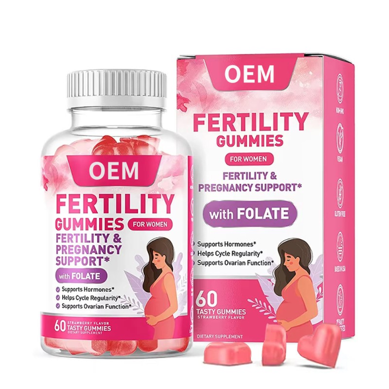 Prenatal Vitamin Gummy Supplement Inositol Vitamin B6 Folic Acid Supports Healthy Pregnancy