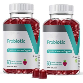 OEM High Potency Probiotic Gummies for Adults - Men & Women, Gummy Supplement, Not Suitable for Pregnant Women