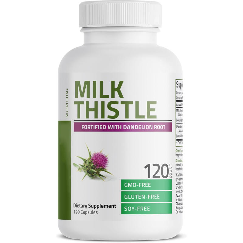 High-Strength High Quality Milk Thistle Capsule Sports Nutrition Supplements for Bodybuilding Promotes Liver Health