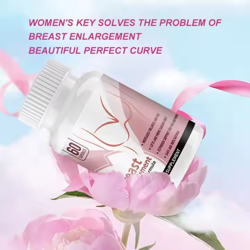 Breast Augmentation Capsules Health Supplements, Used to Grow Elasticity and Restore Breast Enlargement Hormone Supplementation