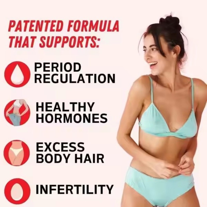 Women's Happiness Hormone Supplements Vitamin Omega 3 Rich Capsules to Boost Hormone Levels for Adults & Pregnant Women