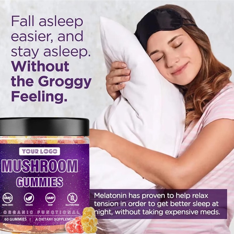 Cognitive Booster Gummies for Adults & Kids with Lions Mane Ashwagandha - Enhance Memory Focus Brain Supplement Nootropics