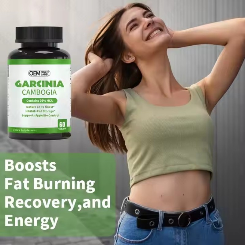 OEM Natural Fat Burning Garcinia Cambogia Capsules Adult Weight Management Detox Supplements Beauty Products