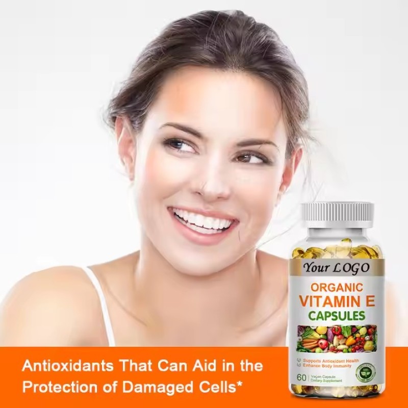 10pcs Organic Vitamin E Softgel Capsule Boost Immune Supplement Immune Boost Supplement