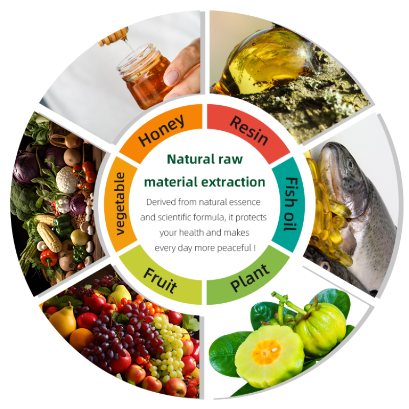 Antioxidant-Rich Skin Beauty Gummies Enhances Skin Elasticity, Tropical Fruit Flavor