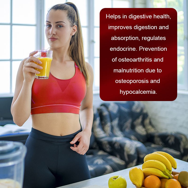 Bone Health Support Calcium Citrate Magnesium Zinc & D3 Complex - 60pcs Softgel Capsules, Gluten-Free