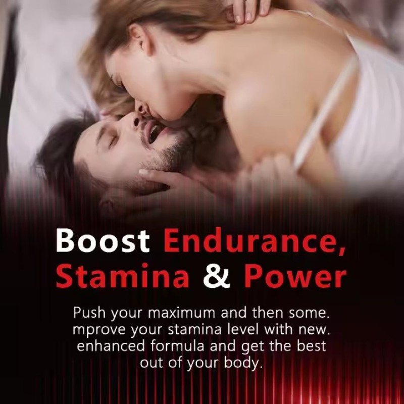Men's Supplement Booster Hot Pick Male Enhancement Power Muscle Support Energy Supplement Tablet Capsules for Adults