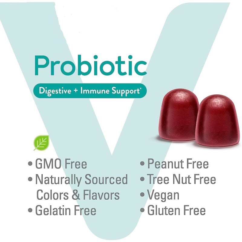 OEM High Potency Probiotic Gummies for Adults - Men & Women, Gummy Supplement, Not Suitable for Pregnant Women