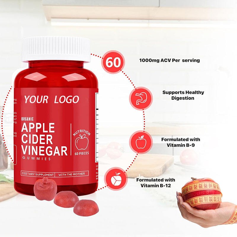 OEM Organic Apple Cider Vinegar Gummies - OEM Hot Selling Vitamins for Digestive Health Support