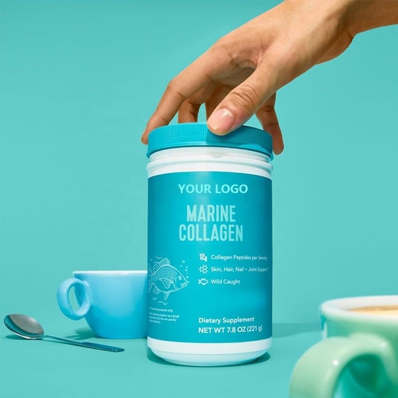 Vital Proteins Marine Collagen Peptides Powder with Hyaluronic Acid & Vitamin C - 12g Per Serving