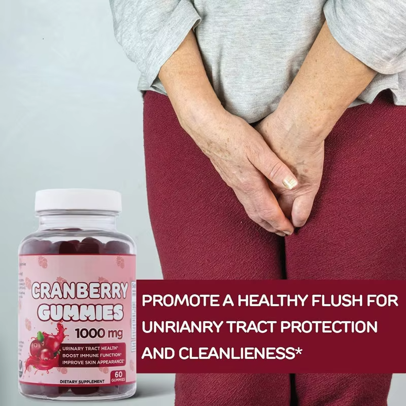 OEM  Women Health Cranberry Probiotic Gummies - Boost Immune Function & Support Digestive Health