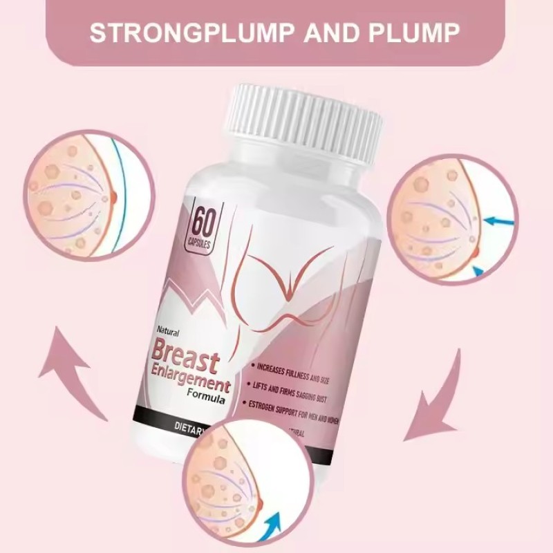 Breast Augmentation Capsules Health Supplements, Used to Grow Elasticity and Restore Breast Enlargement Hormone Supplementation